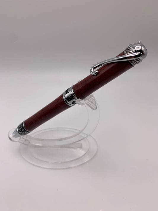 Handmade pen: Purpleheart Cat pen